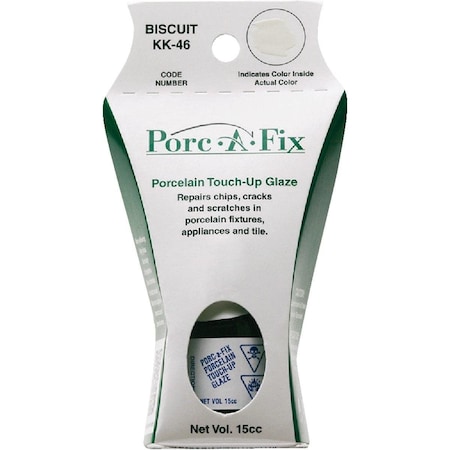 Fixture-Fix Porc-A-Fix Kohler Biscuit Porcelain Touch-up Paint, 15cc KK-46